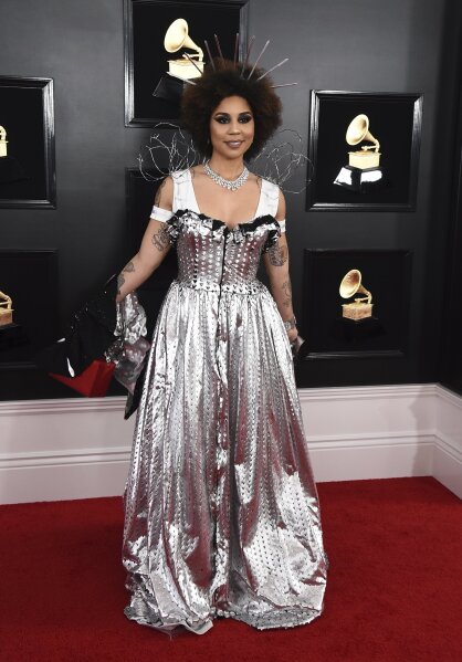 Joy villa 2025 dress grammy 2019